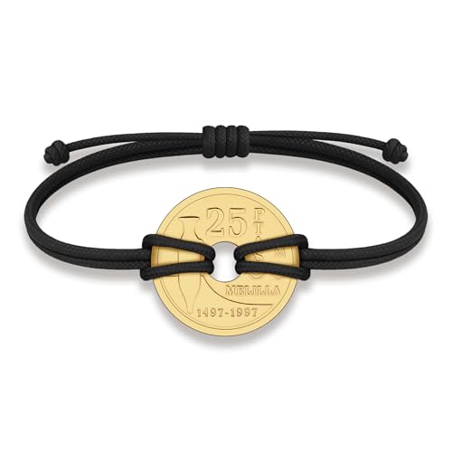 Image of HOBBY OF KINGS Good Luck Coin Bracelet | 18k Gold Plated Wristband | Handmade Jewelry for Collectors and History Lovers