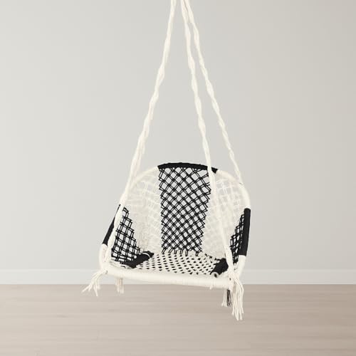 Labonya Macrame Swing Chair, Indoor Hanging Hammock for Adults and...