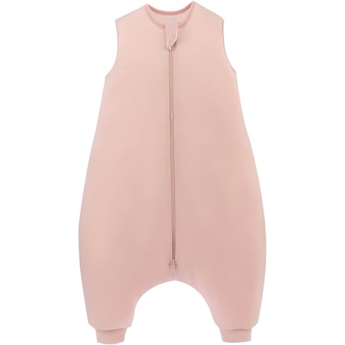 Image of PurComfy Supersoft Toddler Sleep Sack with Feet 1.0 TOG Premium Bamboo Viscose Sleep Bag Walker with Legs 12-18-24-2t-4t-5t