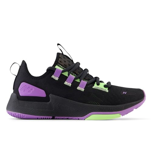 New Balance New Balance Women's FuelCell Trainer V2 Cross Trainer, Black/Purple Fade, 5 M
