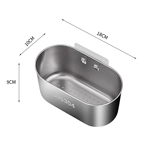 Colador multifuncional de acero inoxidable para fregadero miniatura 7