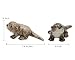 WitnyStore 1¼" Crawl Eurasian River Otter Pup Ceramic Figurine for Terrarium Decoration Collectible Statue for Adult Collectors Handcrafted Porcelain Ornament Sculpture Home Room Tabletop Decor