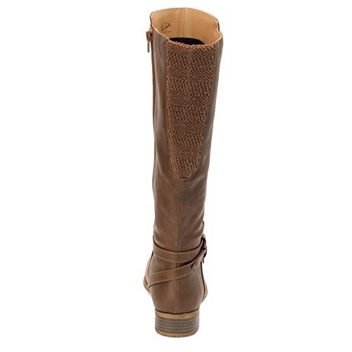 LifeStride Women's Xtrovert Knee High Boot, Dark Tan, 10 Wide by LifeStride - Image 4