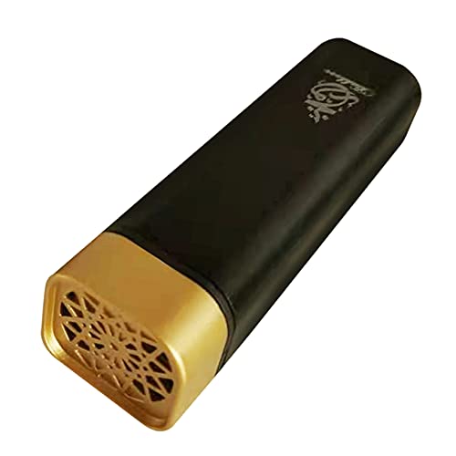 UANG USB Weihrauch Brenner Tragbarer Elektrischer Bakhoor Diffusor Arabischer Weihrauch Halter Muslim Haus Dekoration - Schwarz Cover