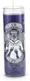Purple 7 Day High John The Conqueror Prayer Candle, Spiritual Healing Spell-Casting Witchcraft Wishing Manifestation Magical Positive Energy Protection Blessing Ritual Wish Candles