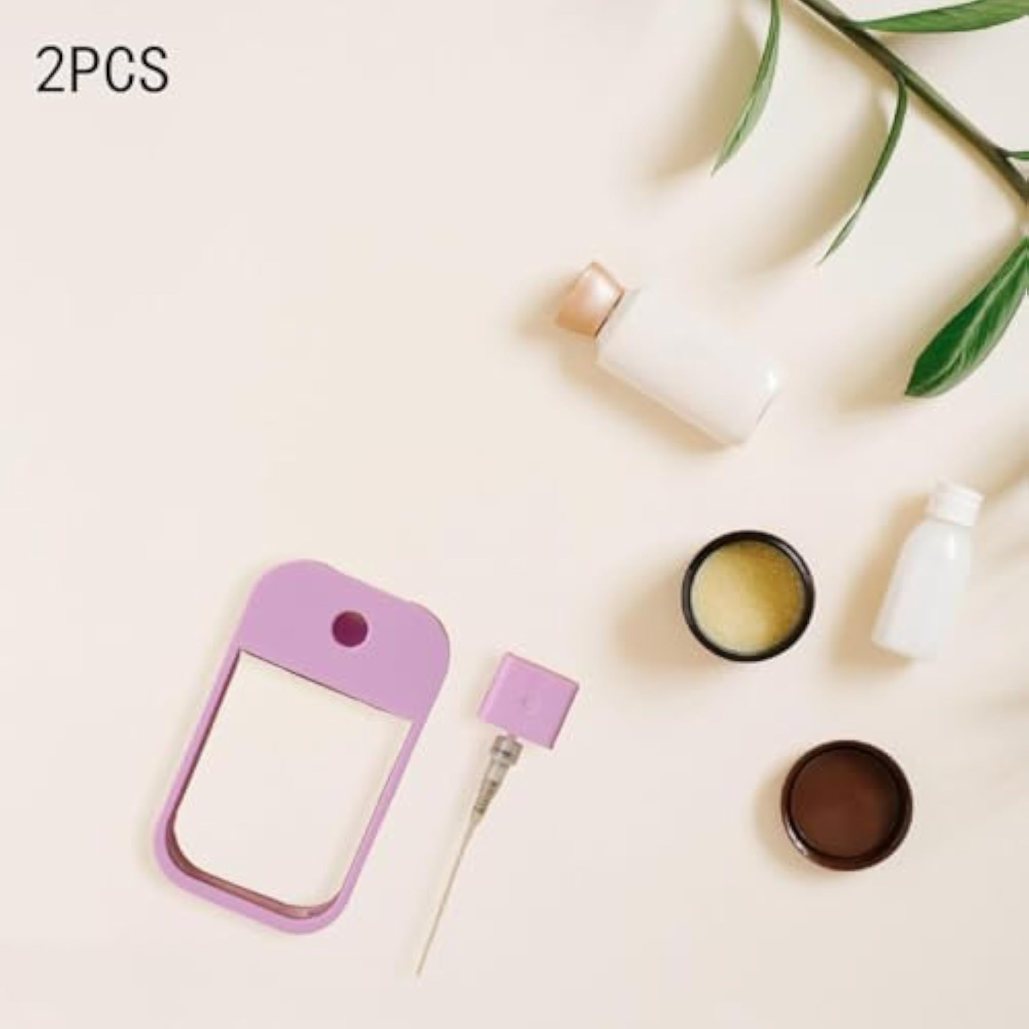 2x Refillable Portable Spray Bottles, Fragrance Makeup