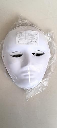 Yamoloz Paintable Paper Masks for Carnival Cosplay - Image 2