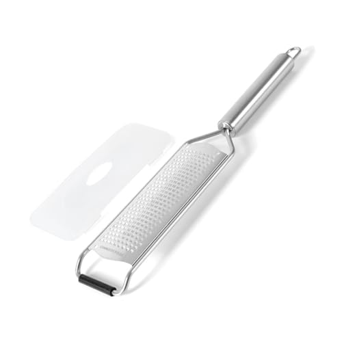Ldabrye Kitchen Cheese Grater Stainless Steel Kitchen Food Grater with Tube Handle Household Lemon Planer Gingers Garlic Shredders