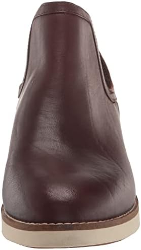 SoftWalk Women's Woodbury Ankle Boot, Dark Brown, 10.5 Narrow | Image 1