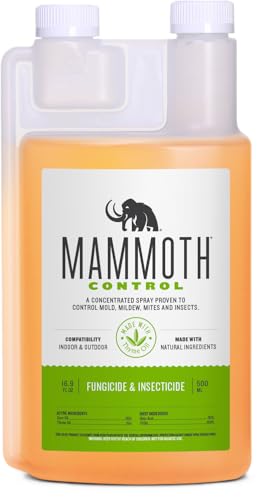 Mammoth Control Insecticide, Miticide and Fungicide Concentrate with Thyme Oil, 500 mL