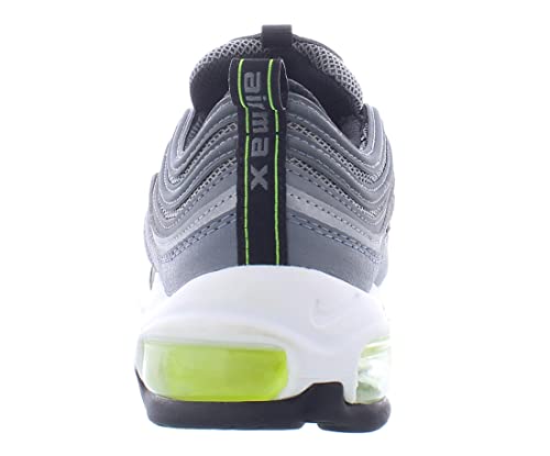 Nike Air Max 97 Boys Shoes Size 5, Color: Smoke Grey/Volt-White-Black4