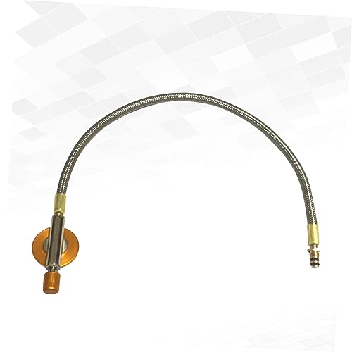 NULYLU Camping Gasherd Anschlussleitung 30CM Flexibler Brenner Schlauch Universelles Gasventil Für Gaskocher Und Campingkocher Robuste Und Langlebige Konstruktion Ersatzteil Für