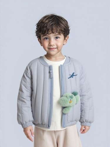 Children's warm outerwear, autumn jackets for boys and girls with fleece jackets2