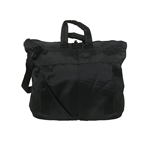 Bolsa para casco de moto y notebook, color negro