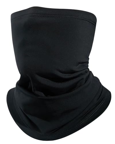HAZENS Winter Loop Schal Schlauchschal Multifunktionstuch Herren & Damen, Winddicht Fleece Nackenwärmer Ski Schal Atmungsaktiv, Halstuch für Skifahren, Joggen, Radfahren,...