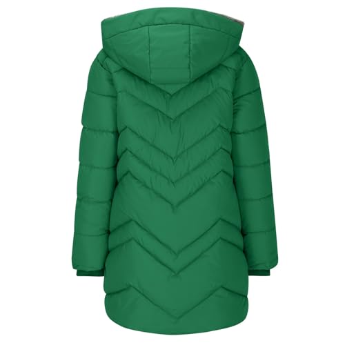 Womens Winter Jackets Thicken Warm Fleece Lined Hood Zip up Long Sleeve Puffer Jacket Casual Cozy Thermal Padded Coat4