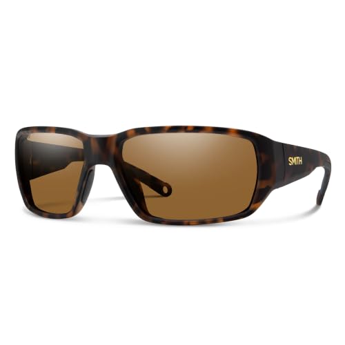 SMITH Optics Hookset Sunglasses – Brown ChromaPop Polarized, Matte Tortoise