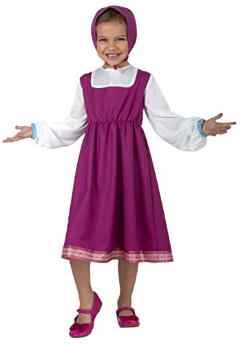 LF Centennial Pte. Girl's Masha and The Bear: Masha Costume 2T Pink