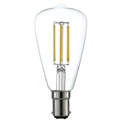 RecPro RV LED Replacement Edison Light Bulb | Dimmable Vintage Style | Neutral White 3500K | 3.5W | 600 Lm | 12V