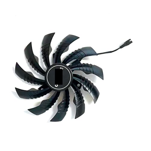 QKFTCSDW Ventilador de refrigeración de 95MM T129215SH PLD10010S12H Compatible con GTX 1650 Gaming 1660 Ti RTX 2060 Super 2070 WINDFORCE Ventilador for Tarjeta gráfica(B)