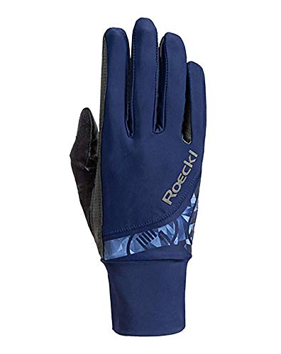 Roeckl Melbourne - Guantes de equitación (talla 6), color azul marino