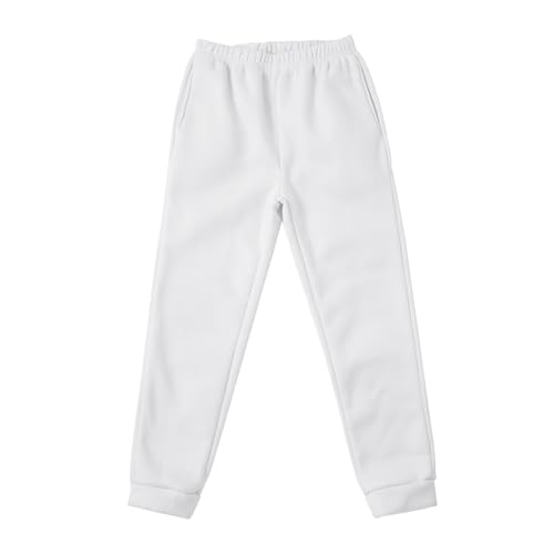 Sweatpants for Toddler Boys Elastic Waist Athletic Pants Solid Loose Bottom Active Joggers Pants with Pocket3
