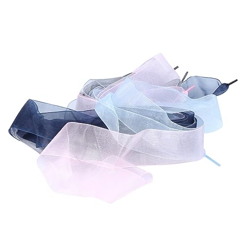 VANZACK Ribbon Shoelace Elastic Shoe Laces Satin Ribbon Shoe Laces Women Shoes Shoelaces Shoes Laces for