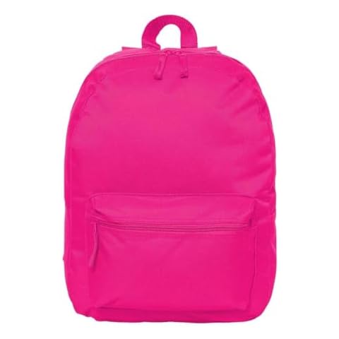 Liberty Bags 16" Basic Backpack OS HOT PINK Cover
