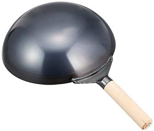 Wok Endoshoji TKG APK12030 30 cm Mango Madera miniatura 4