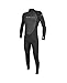 O'Neill Men's Reactor II 3/2mm Back Zip Full Wetsuit, Black, Large Tall