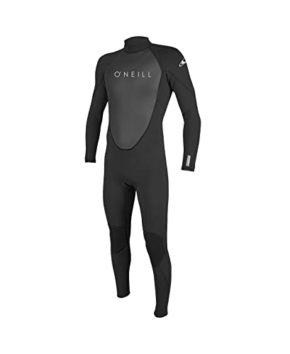 O'Neill Men's Reactor-2 3/2mm Back Zip Full Wetsuit, Black/Black, 3XL