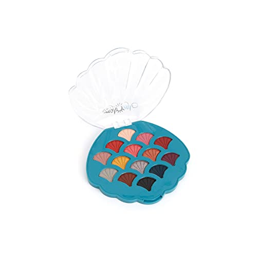 Paleta de Sombras Vivai Viva Verão Concha 14 Cores 4053 13g Azul