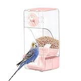 Alimentation automatique des oiseaux - Abs durable, mangeur d'oiseaux, distributeur alimentaire | CONTERE ANTIFORME 14X8CM AVEC CAGE HOK, DISPENSER ALIMENTS POUR PARROCHETTI CACSALIELS PADA CANARINI