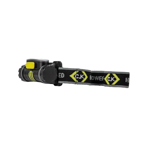 Linterna frontal gran angular imán C.K luz 150 lúmenes para cabeza y trabajo 5