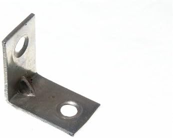 One Stop DIY 100 x CORNER BRACE ANGLE BRACKETS BZP STEEL 25MM (1 inch) NEW