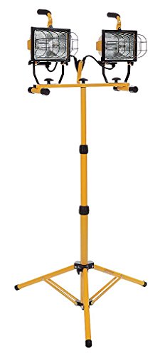 Bayco SL-1005 1000-Watt Convertible Tripod Tower Halogen Work Light