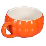 Tasse à café spéciale thanksgiving – cette tasse citrouille est idéale pour diverses boissons comme le café, le thé, l'eau, le lait, les jus de fruits, etc
