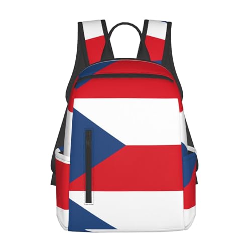 Sac à dos République tchèque noir pour voyage et travail - Bagage cabine léger mixte