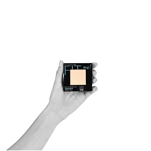 Maybelline Fit Me Matte + Poreless Pressed Face Powder Makeup, Natural Beige, 1 Count #TOP7