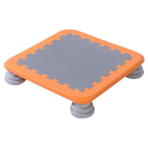 Trampolín para niños con base antideslizante, juguete sensorial para uso en interiores y exteriores, ideal para niños autistas, carga máxima de 75 kg, equipo de fitness seguro y divertido
