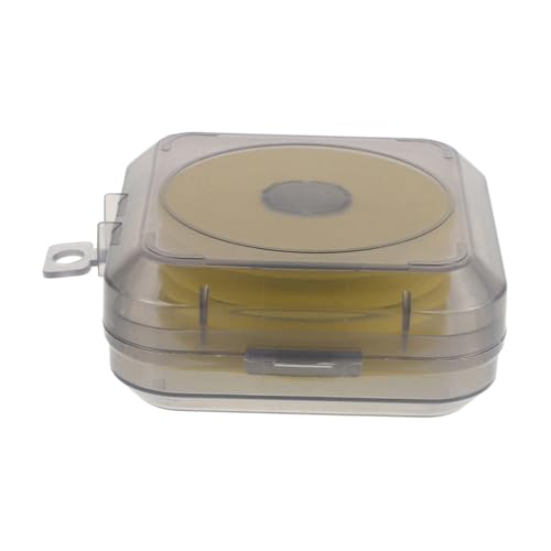 Kisangel Fishing Line Storage Box with Spool Holder for Organizing Fishing Tackle and Accessories Double Sided Design for Easy Classification of Fishing Lines Elegant and Practical