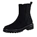 Produktbild Paul Green Damen Stiefelette, Frauen Klassische Stiefeletten,uebergangsschuhe,uebergangsstiefel,reißverschluss,boots,Schwarz (BLACK),40 EU / 6.5 UK