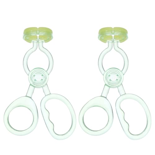 IMIKEYA 2 unidades de varillas aplicadoras y removedoras de lentes de contacto portátiles e invisibles, herramientas para insertar lentes, accesorios de viaje, festivales y eventos, color verde claro