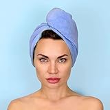 Sleek'e Microfiber Hair Wrap - Ultra Absorbent and Soft, Spa-Quality, Anti-Frizz Turban Twist Hair...