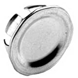 Bridgeport 1693 Blank Knockout Plug; 1 Inch, Steel, Snap-In, Pack of 10