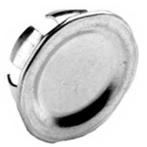 Bridgeport 1693 Blank Knockout Plug; 1 Inch, Steel, Snap-In, Pack of 10