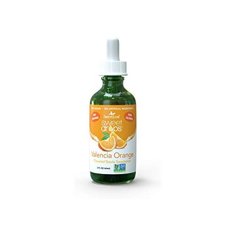 SweetLeaf Stevia Cinnamon & Valencia Orange Liquid Sweetener Drops Bundle - Sugar Free, Zero Calorie, Keto Friendly, Gluten Free, Non-GMO Stevia Sweet Drops 2 Fl Oz Each Cover