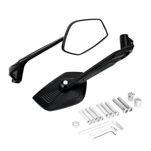 Espejos laterales para moto con acabado premium para BMW S1000R