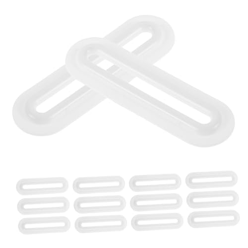 Abaodam 20Pcs Oval Coin Slots for Coin Banks Fun Mechanism for Creative Projects and for Crafting and Learning Experiences