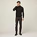 Tilley Stretch Merino Turtleneck, Black, X-Large